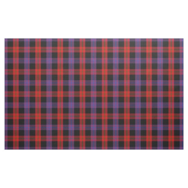 Klan Brown Tartan Tyg (Yard)