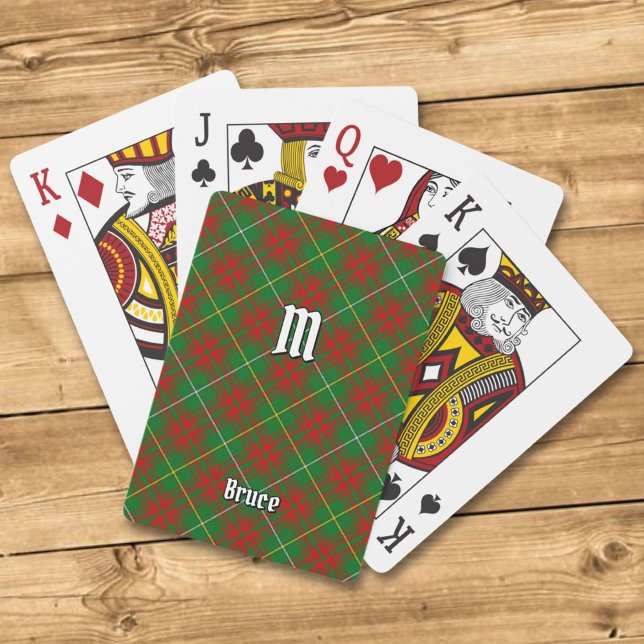 Klan Bruce Hunting Tartan Casinokort (Skapare uppladdad)