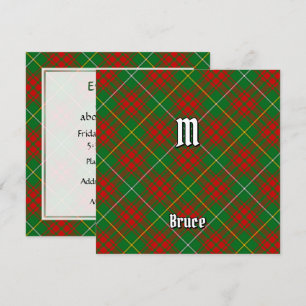 Klan Bruce Hunting Tartan Inbjudningar