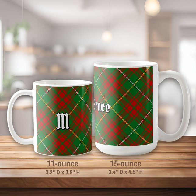 Klan Bruce Hunting Tartan Kaffemugg (Skapare uppladdad)