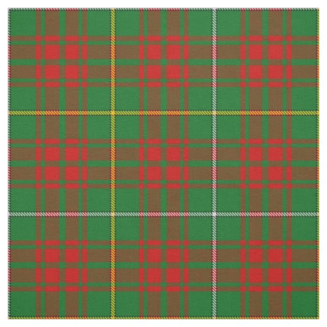 Klan Bruce Hunting Tartan Tyg (Provkarta)