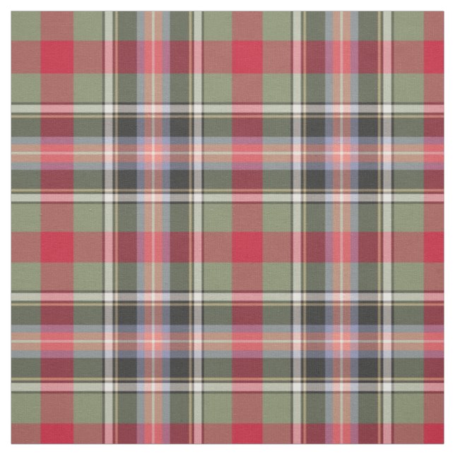 Klan Bruce of Kinnaird Tartan (2) Tyg (Provkarta)