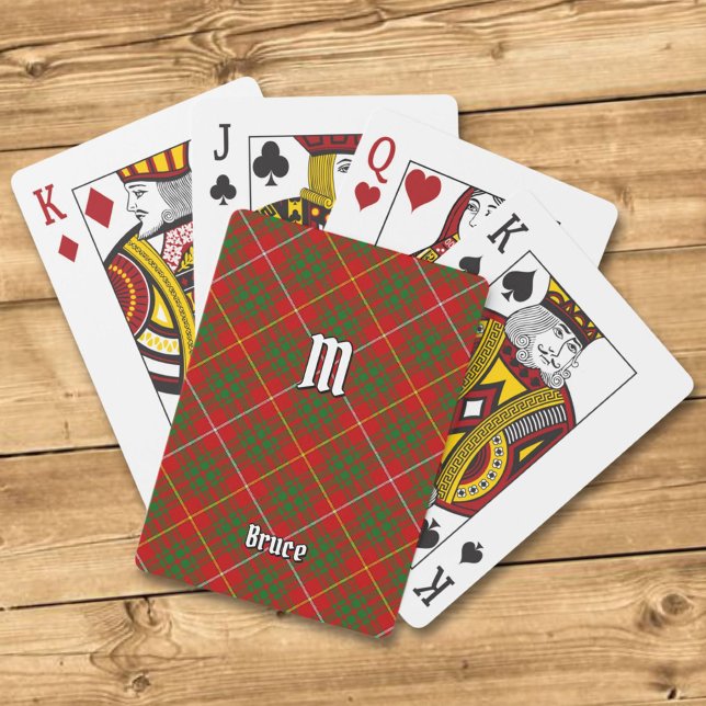 Klan Bruce Tartan Casinokort (Skapare uppladdad)