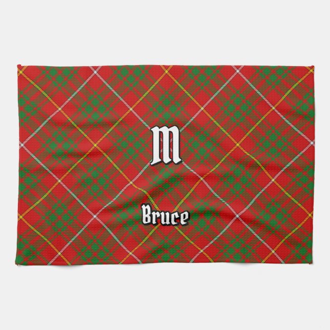 Klan Bruce Tartan Kökshandduk (Horisontell)