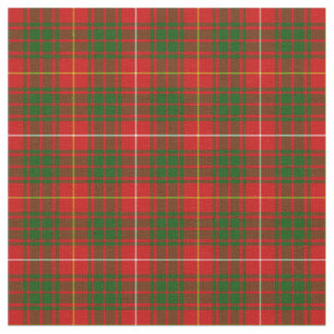 Klan Bruce Tartan Mönster Tyg