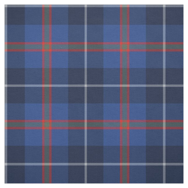 Klan Bryson Tartan Blue Play Tyg (Provkarta)
