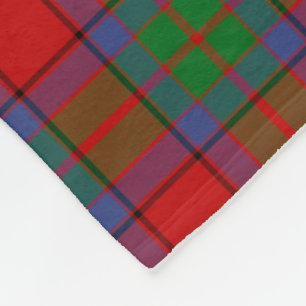 Klan Buccleuch Scottish Tartan Play Mönster Fleecefilt