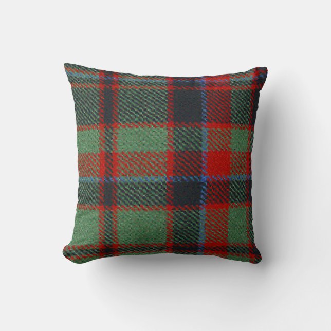 Klan Buchan Tartan Kudde (Framsida)