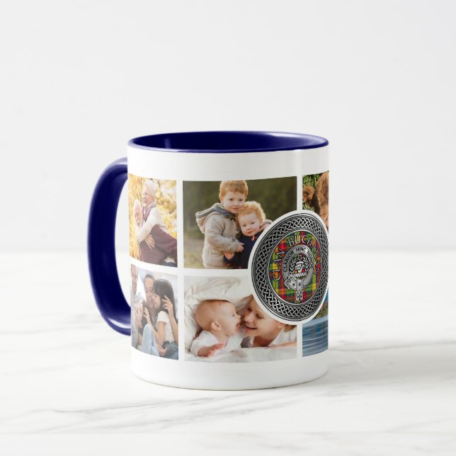 Klan Buchanan Personlig Family Mugg (Framsida vänster)