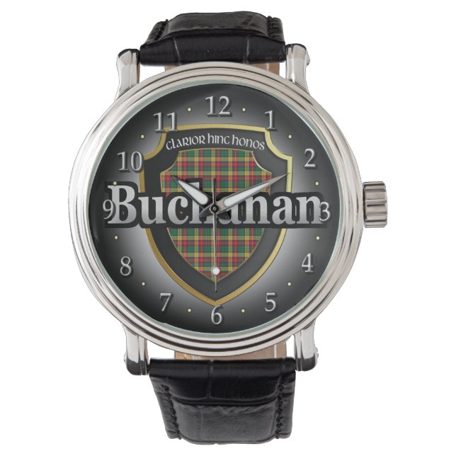 Klan Buchanan Scotland Firande Watch Armbandsur (Framsida)