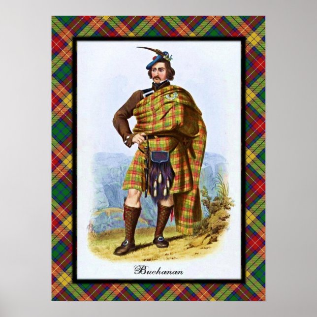 Klan Buchanan Scottish Dreams Poster (Framsidan)