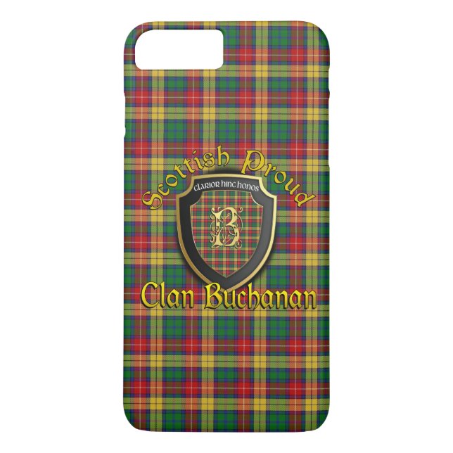Klan Buchanan Scottish Proud iPhone 7 Case-Mate iPhone Skal (Baksida)