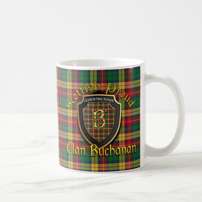 Klan Buchanan Scottish Proud Kopp Mugg (Höger)