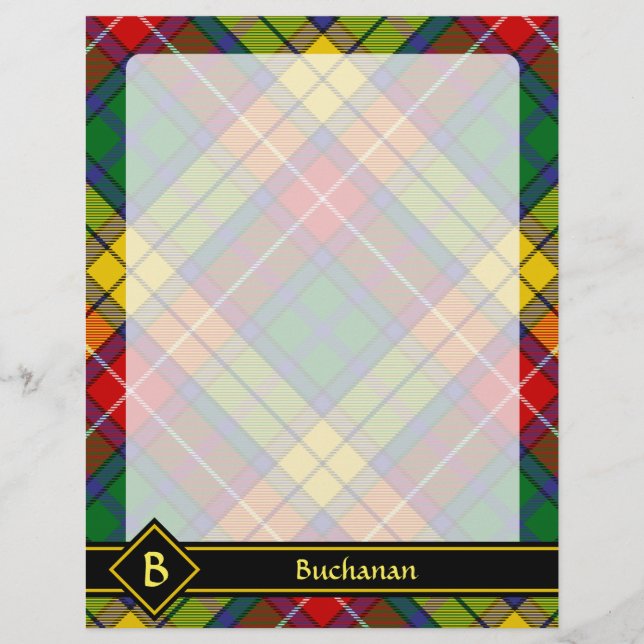 Klan Buchanan Tartan (Framsida)