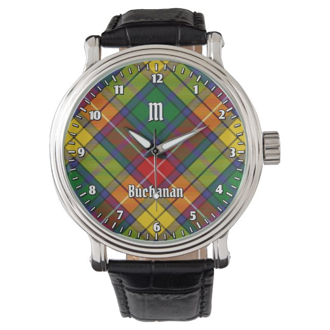 Klan Buchanan Tartan Armbandsur (Framsida)