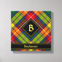 Klan Buchanan Tartan Canvastryck