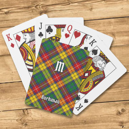 Klan Buchanan Tartan Casinokort
