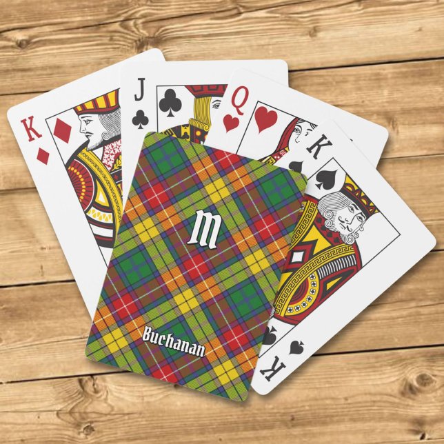 Klan Buchanan Tartan Casinokort (Skapare uppladdad)