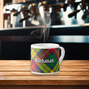 Klan Buchanan Tartan Espressomugg