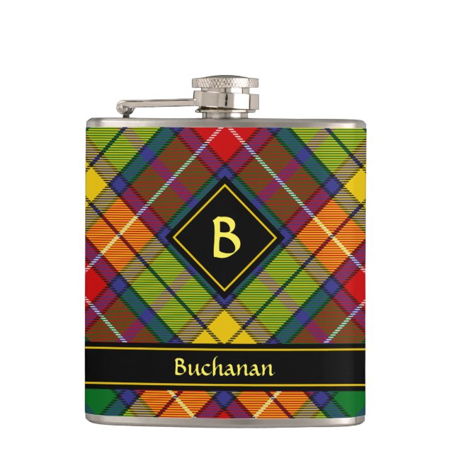 Klan Buchanan Tartan Fickplunta (Framsidan)