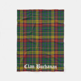 Klan Buchanan Tartan Fleece Blanket