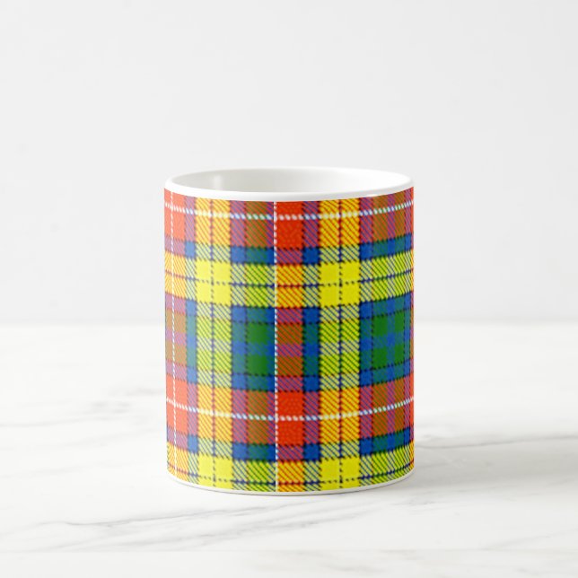Klan Buchanan Tartan Kaffemugg (Center)