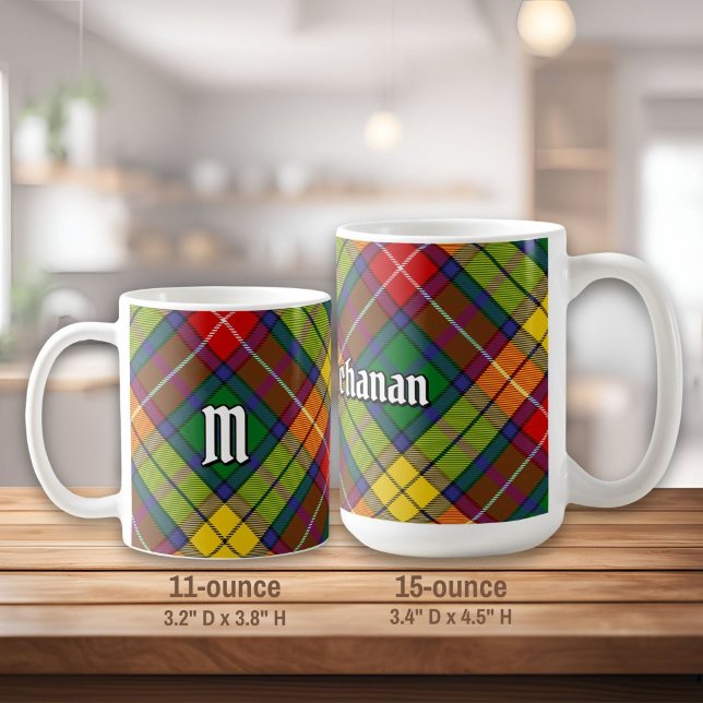 Klan Buchanan Tartan Kaffemugg (Skapare uppladdad)