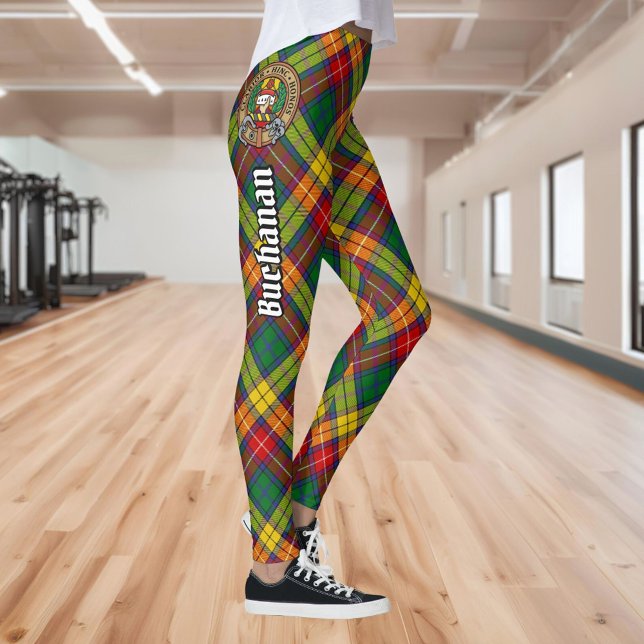 Klan Buchanan Tartan Leggings (Skapare uppladdad)