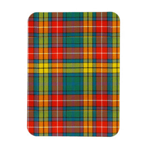 Klan Buchanan Tartan Magnet