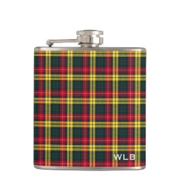Klan Buchanan Tartan Monogram Fickplunta