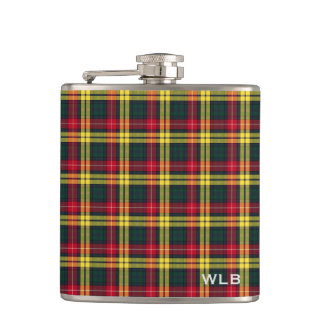 Klan Buchanan Tartan Monogram Fickplunta