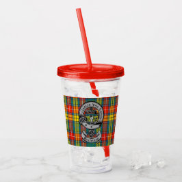 Klan Buchanan Vapensköld Badge & Tartan Take Away Mugg