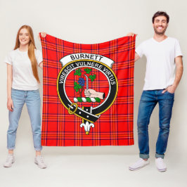 Klan Burnett Modern Tartan Play Fleecefilt