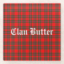 Klan Butter Tartan och Anpassningsbar Text