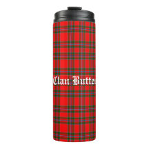 Klan Butter Tartan och Anpassningsbar Text