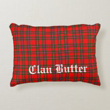 Klan Butter Tartan och Anpassningsbar Text