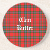 Klan Butter Tartan och Anpassningsbar Text