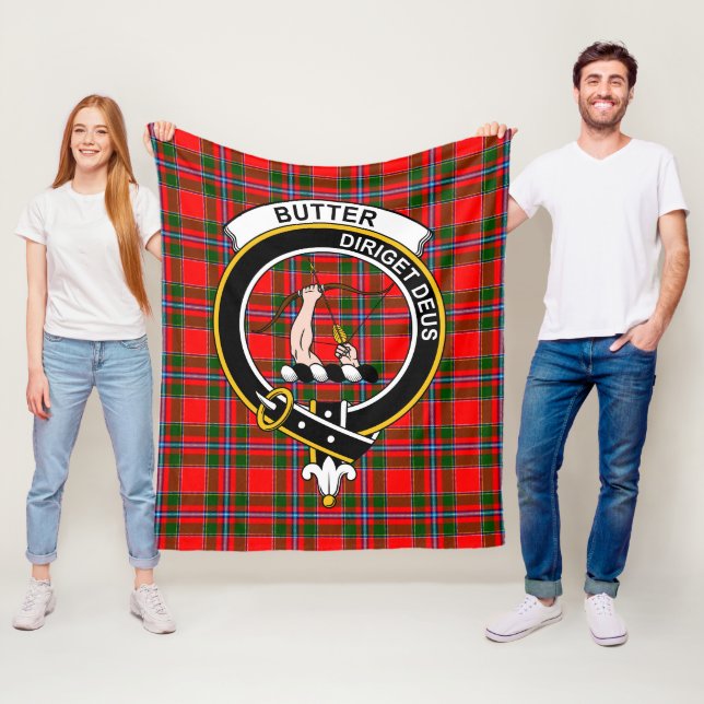 Klan Butter Tartan Play Fleecefilt (På plats)