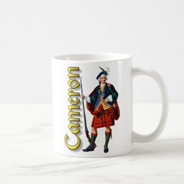 Klan Cameron Old Scotland Kaffemugg (Höger)