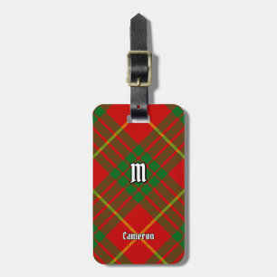 Klan Cameron Tartan Bagagebricka