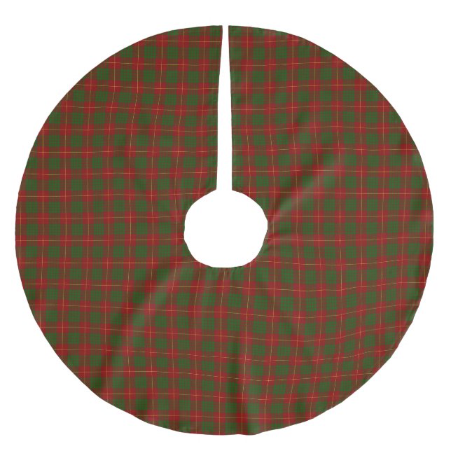 Klan Cameron Tartan Play Julgransmatta Borstad Polyester (Framsidan)
