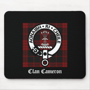 Klan Cameron Vapensköld & Tartan Musmatta