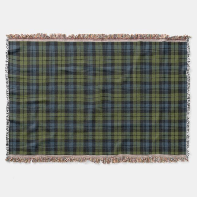 Klan Campbell Tartan Filt (Framsidan)