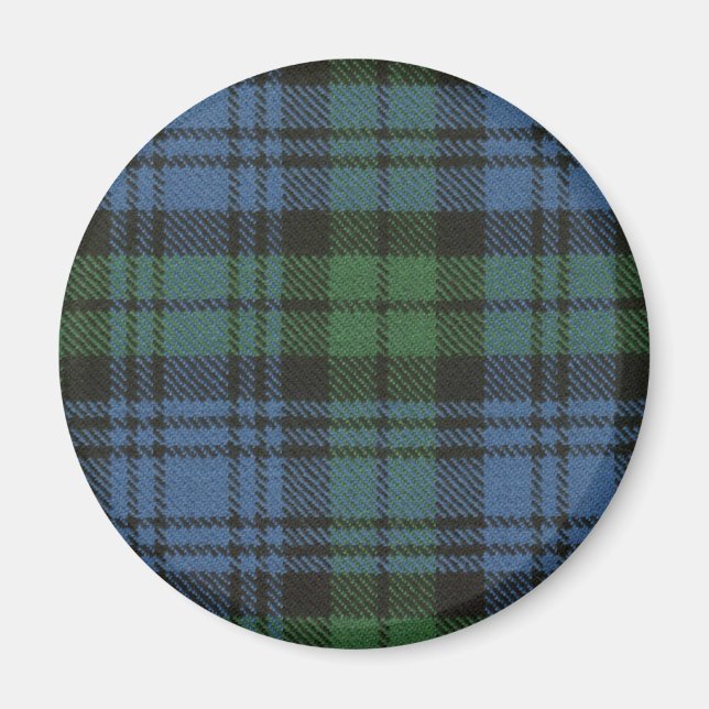 Klan Campbell Tartan Magnet (Framsidan)