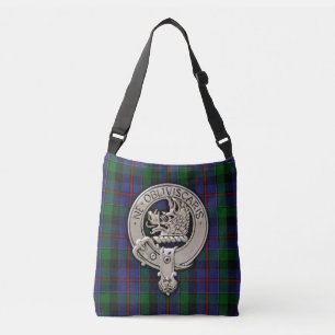 Klan Campbell Vapensköld & Cawdor Tartan Axelväska