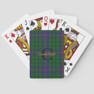 Klan Carmichael Play Monogrammed Casinokort
