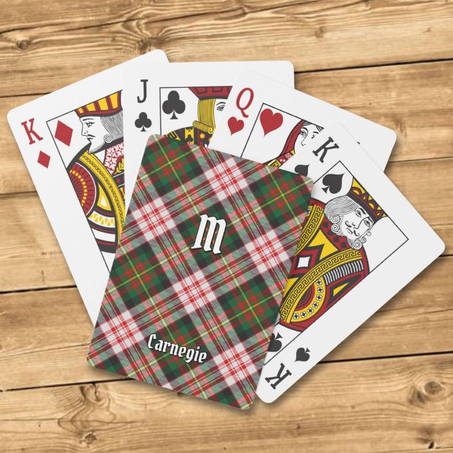 Klan Carnegie Dress Tartan Casinokort (Skapare uppladdad)