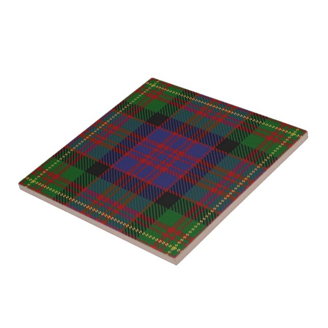 Klan Carnegie Scottish Expression Tartan Kakelplatta (Sidan)