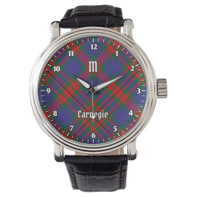 Klan Carnegie Tartan Armbandsur (Framsida)