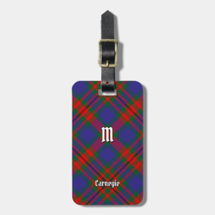 Klan Carnegie Tartan Bagagebricka